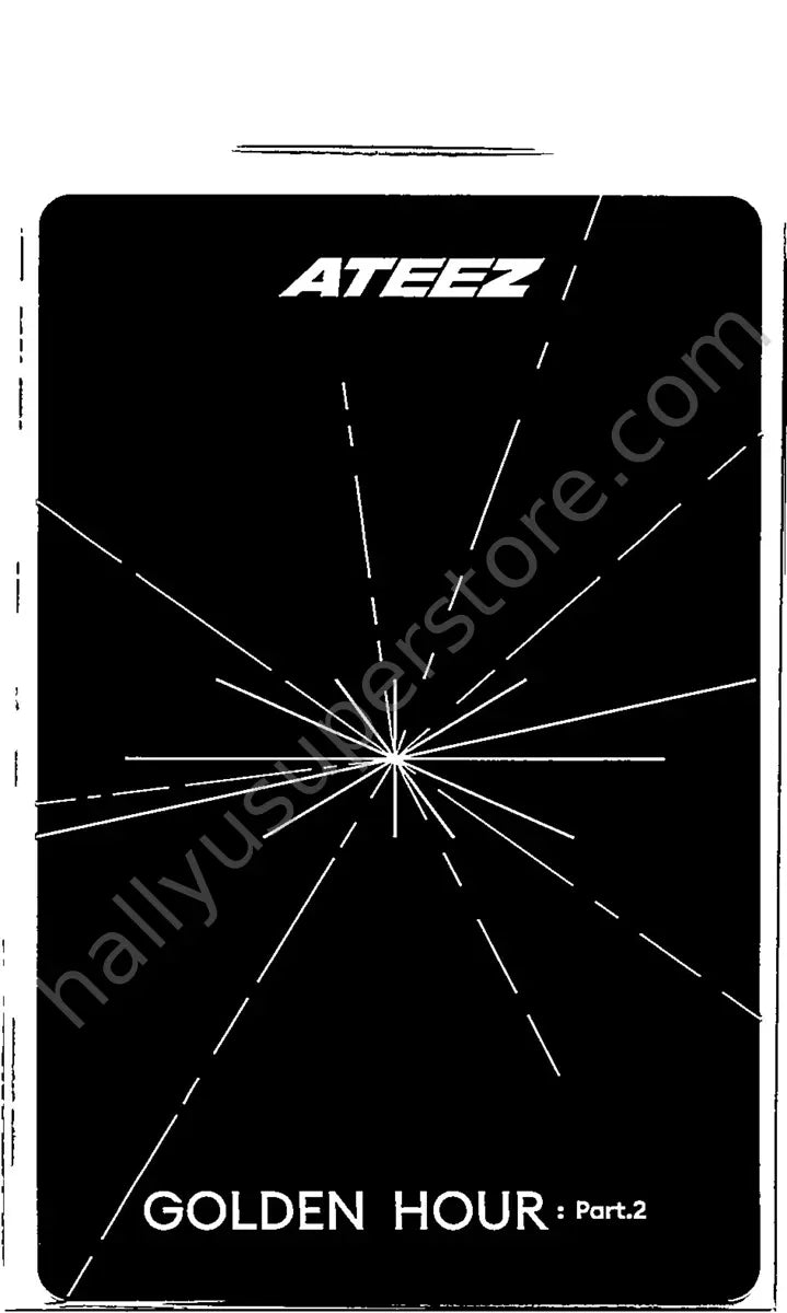ATEEZ - Mingi - ATEEZ - Mingi - Golden Hour : Part.2 Album digipack version