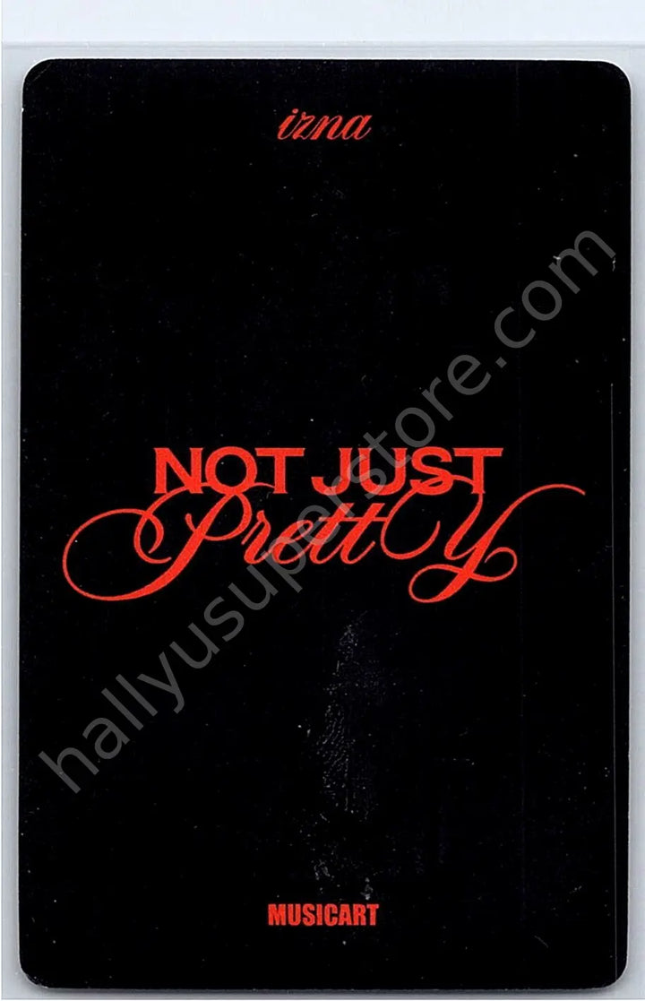 izna - Bang Jeemin - Not Just Pretty musicart (music art) photobook version pob (pre-order benefit)
