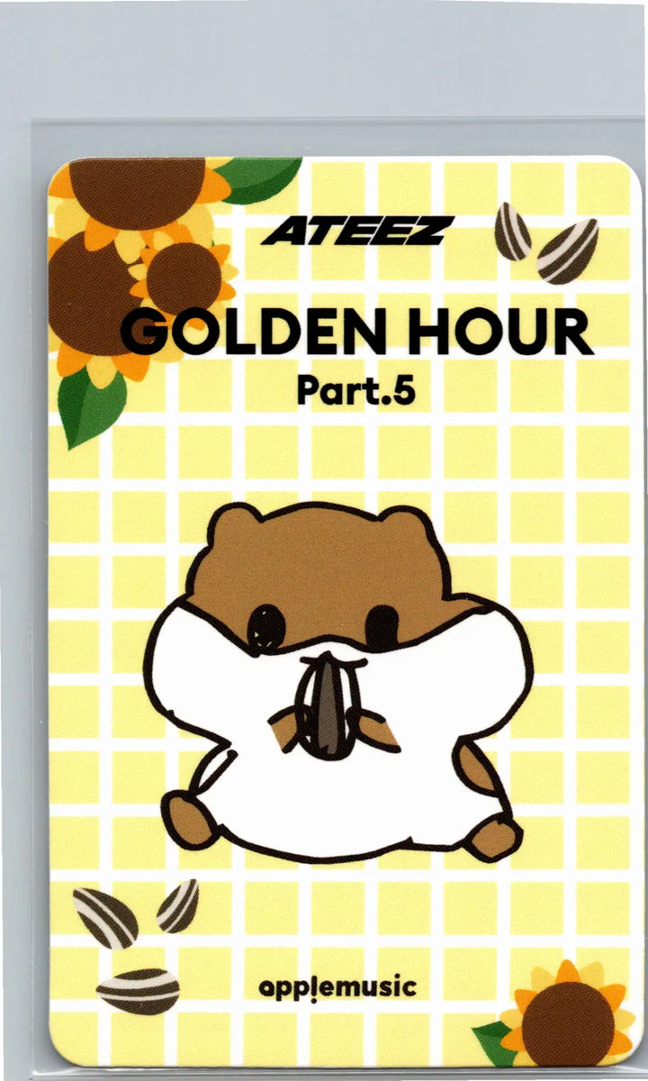 ATEEZ "GOLDEN HOUR : Part.5" - Apple Music Fansign Event Photocard (DIGIPACK Ver.) [26.07.02]