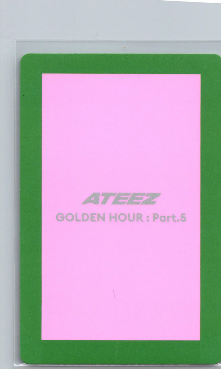 ATEEZ "GOLDEN HOUR : Part.5" - Official Photocard (Z ver.) [26.06.26]