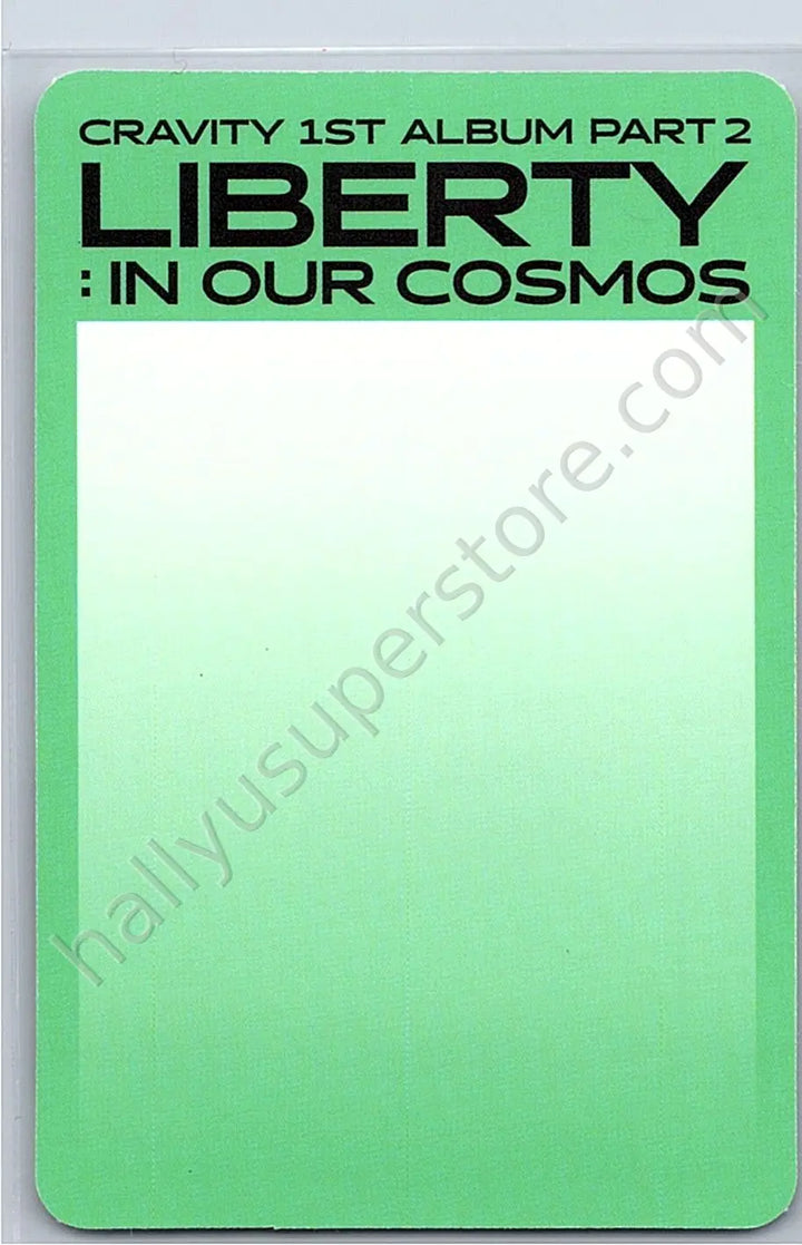 CRAVITY - Unit - LIBERTY : IN OUR COSMOS album photocard cosmos version