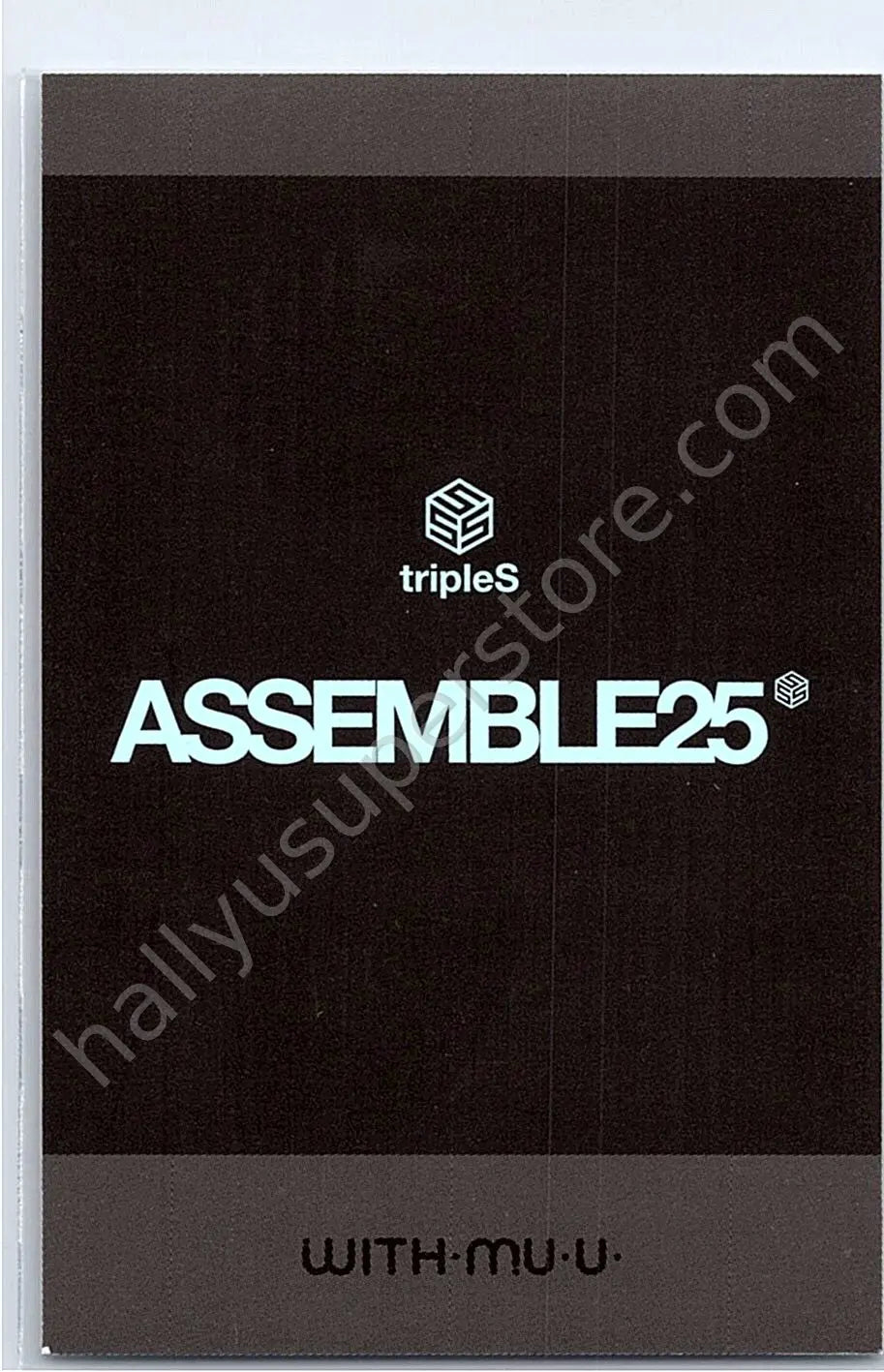 tripleS - Soomin - Assemble25  fansign polaroid