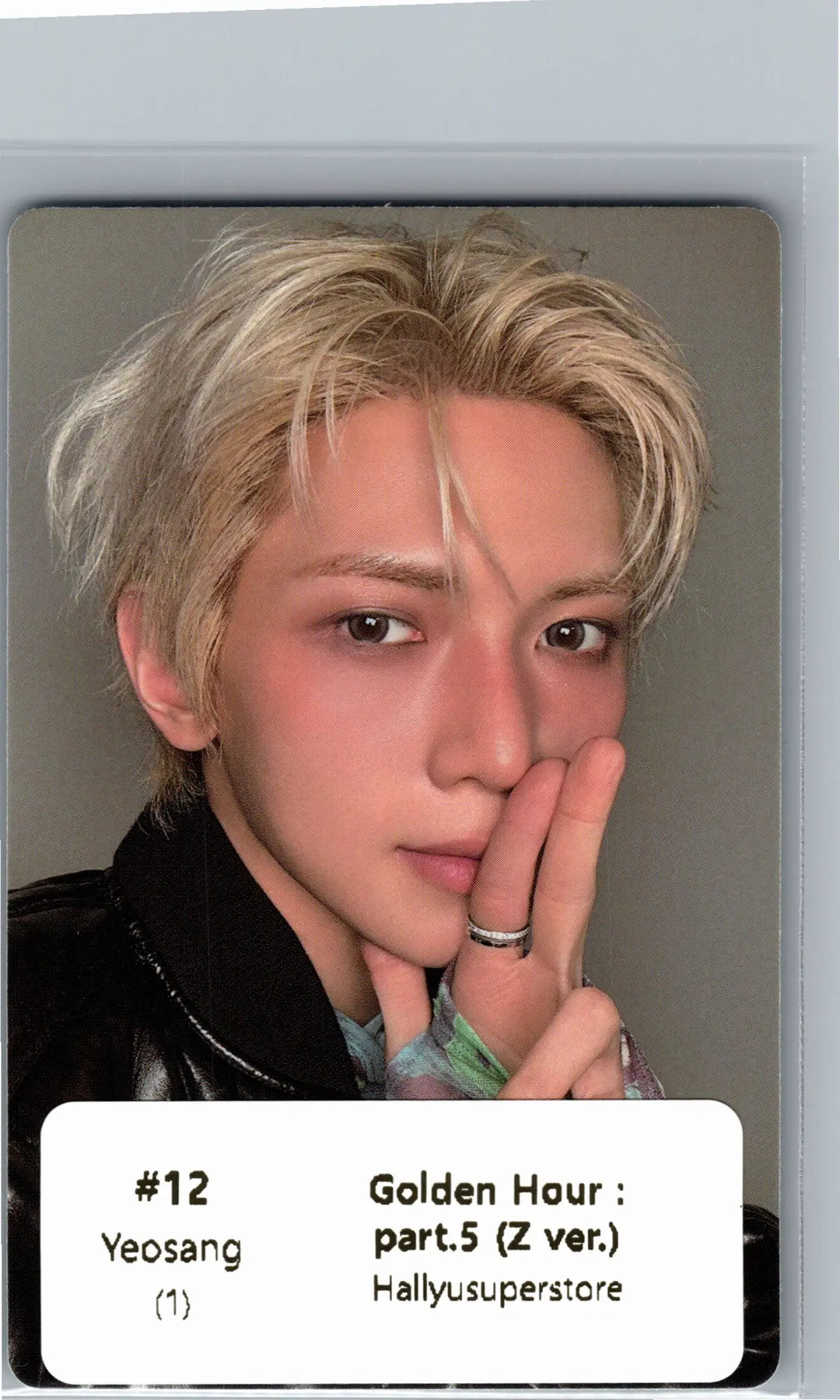 ATEEZ "GOLDEN HOUR : Part.5" - Official Photocard (Z ver.) [26.06.26]