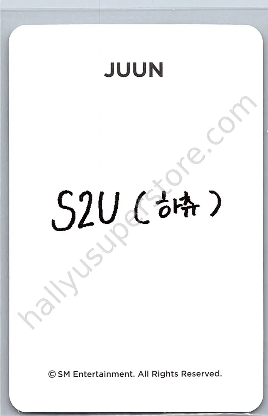Hearts2Hearts - Juun - Hearts2Hearts - A-na - S2U Official Membership Other photocard set