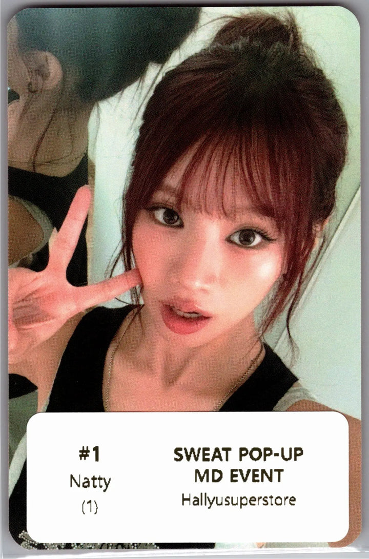 KISS OF LIFE "SWEAT" - POP-UP Store MD Event Photocard [26.08.05]