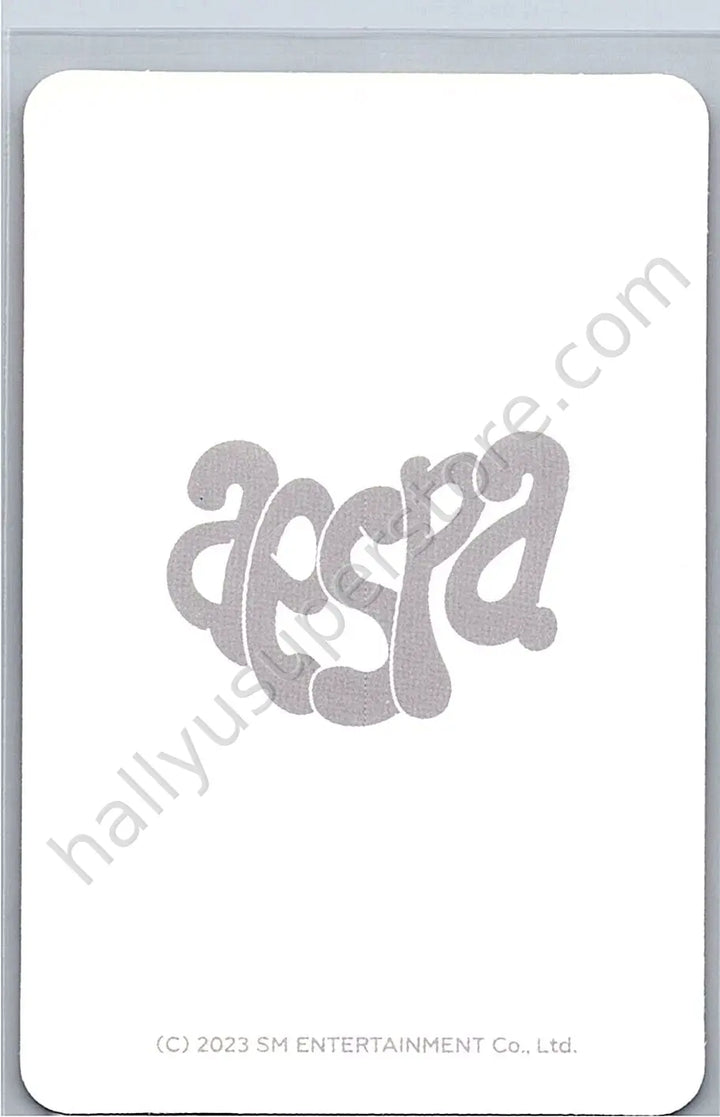 aespa - Giselle - Come To My IllusionA version merch photocard pop-up store trading card