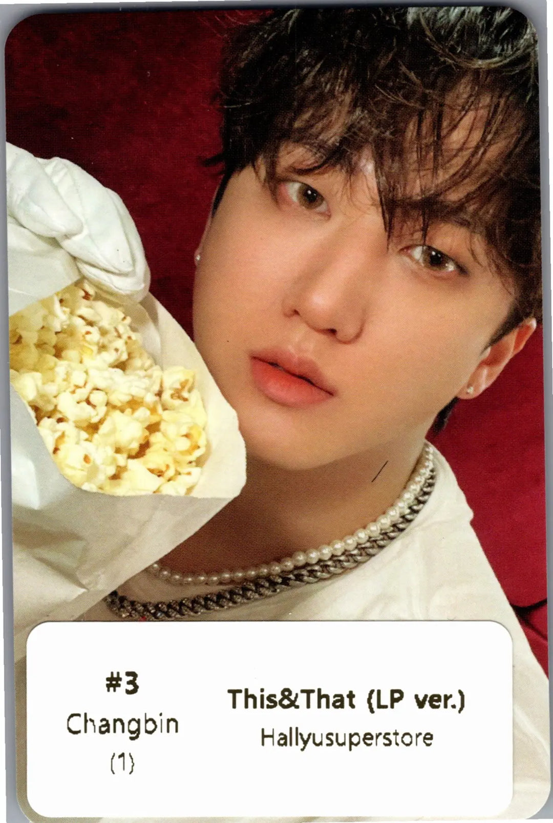 Stray Kids "THIS &amp; THAT" - Official Photocard (L.P Ver.) [26.08.10]