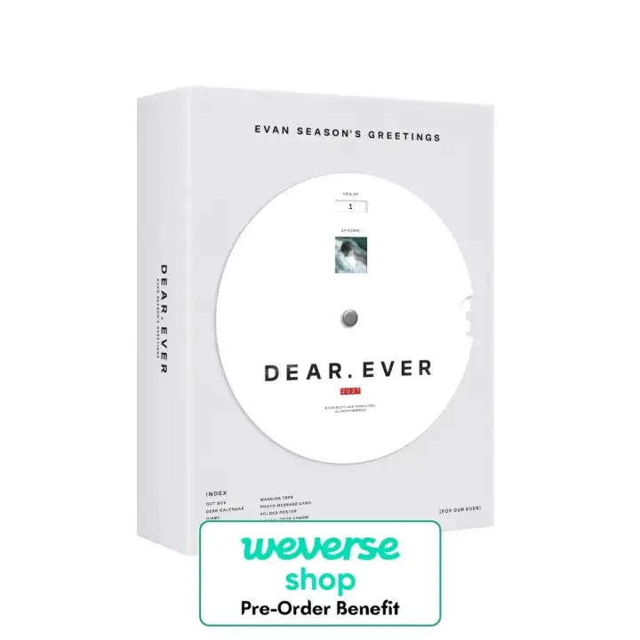 [Pre-Order] EVAN - EVAN 2027 SEASON’S GREETINGS  <DEAR. EVER> + Pre-Order Benefit (Choose Version)