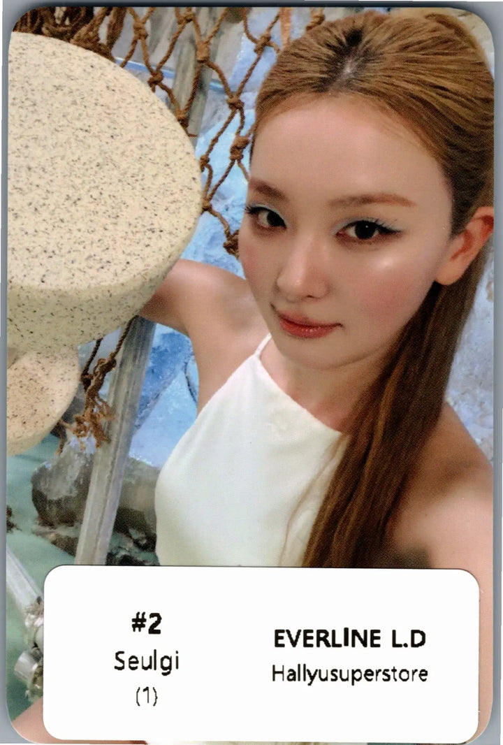 Red Velvet "Velvet Summer" - Everline Lucky Draw Event Photocard (Big Wave Ver.) [26.08.18]