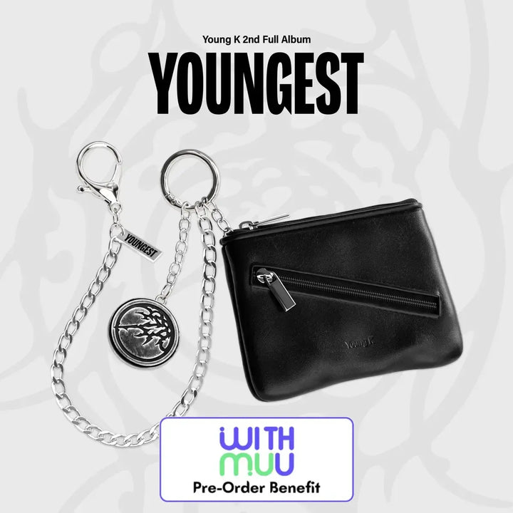 [Pre-Order] YOUNG K - 2nd Full Album YOUNGEST (Wallet &amp; Keyring ver.) + Pre-Order Benefit