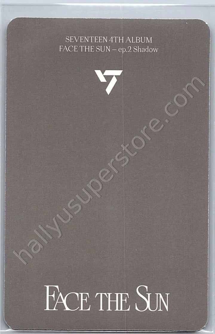 SEVENTEEN - Joshua - Face the Sun album photocard shadow version