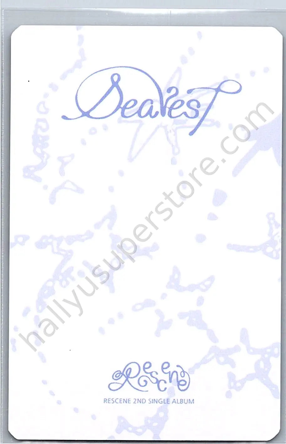 RESCENE - Minami - Dearest album photocard dewy version