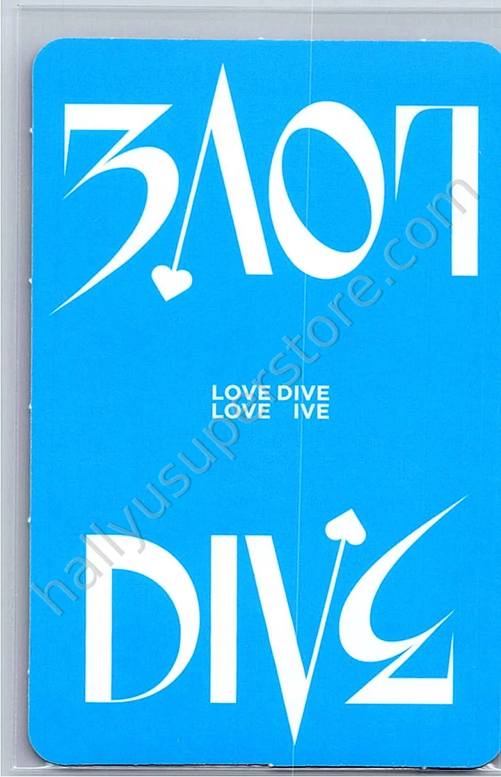 IVE - Liz - LOVE DIVE pob (pre-order benefit) starship square (ssq)