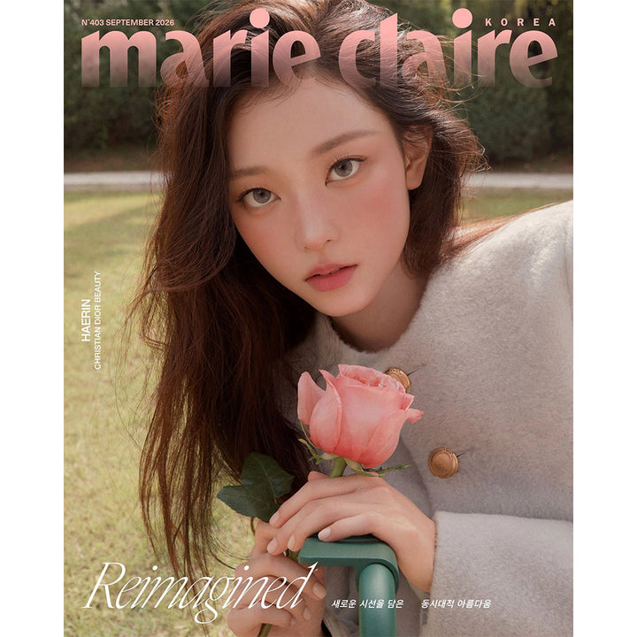 [Pre-Order] HAERIN (of NewJeans) - marie claire korea 2026.9 (Choose Version)