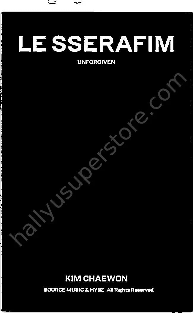 LE SSERAFIM - Kim Chaewon - UNFORGIVEN