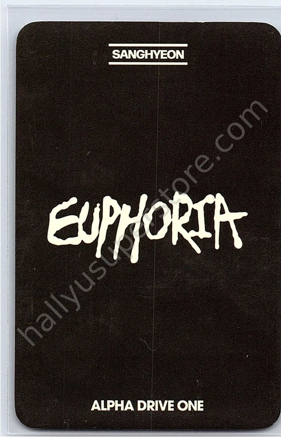 ALPHA DRIVE ONE - Sanghyeon - EUPHORIA day 2 entrance / attendance benefit photocard set showcase