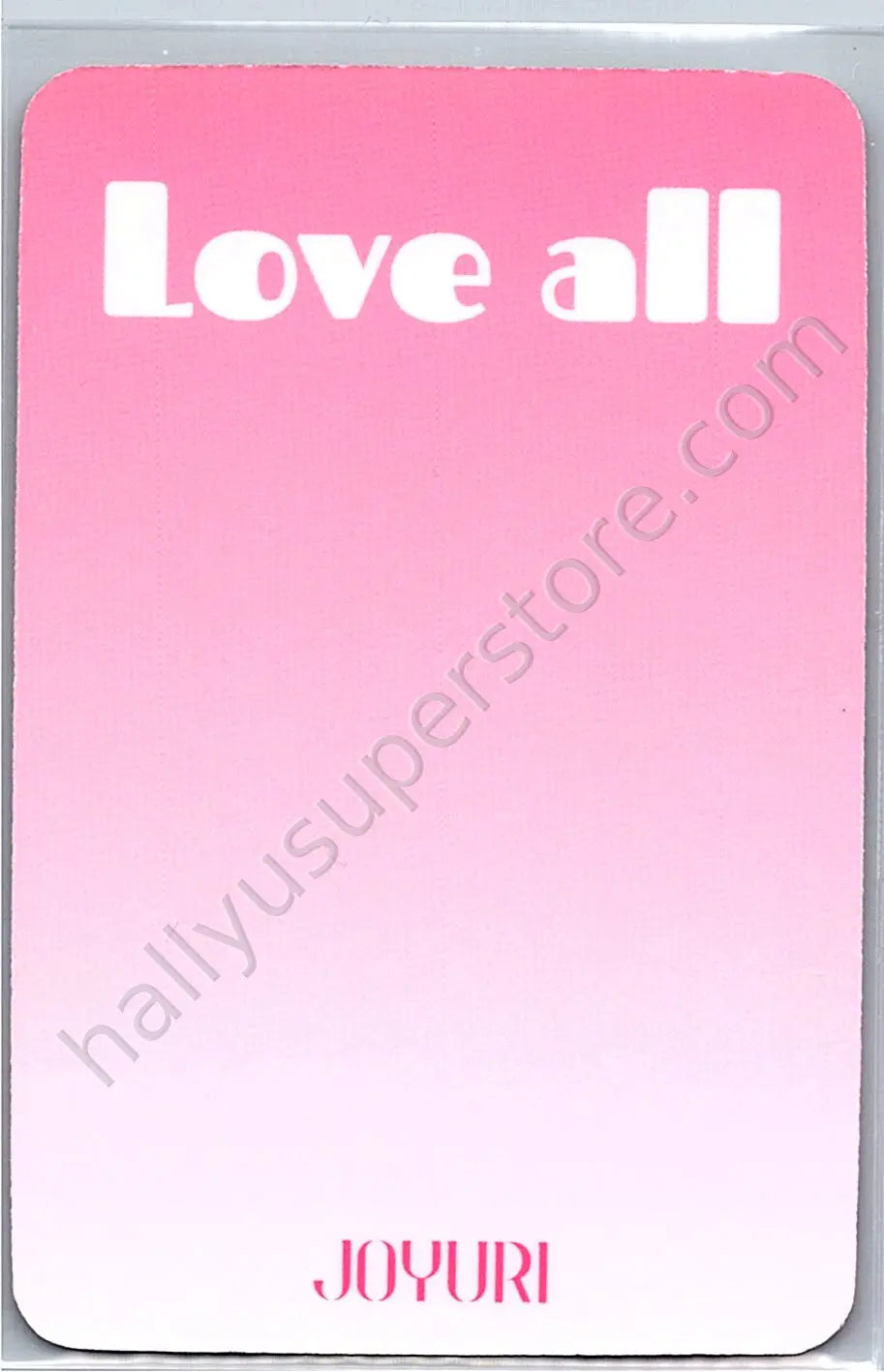 Jo Yuri - Jo Yuri - Love All kpopmerch pob (pre-order benefit) shopee