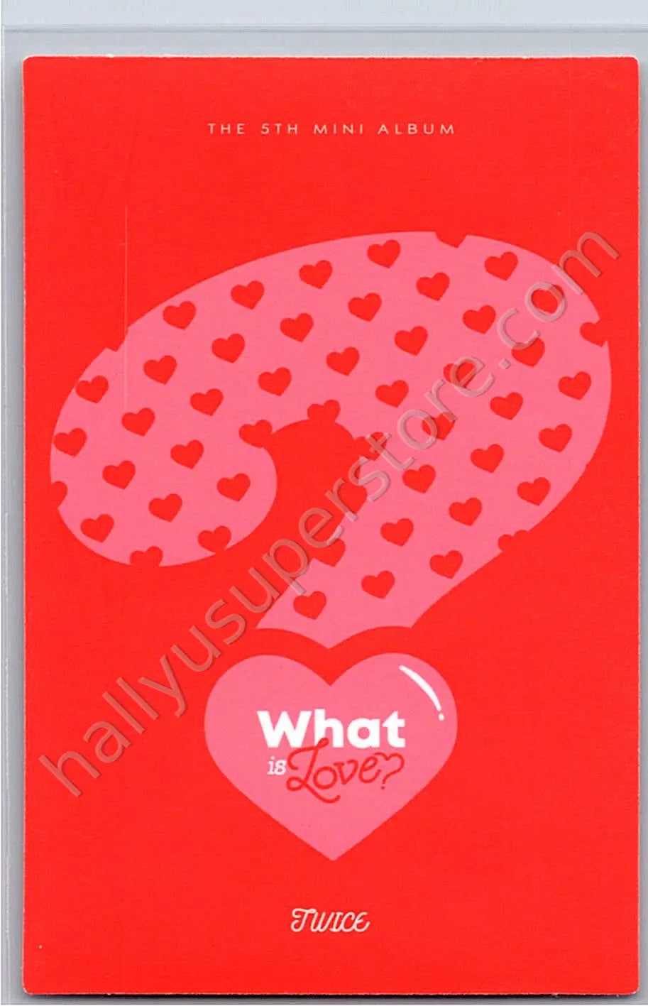 TWICE - Dahyun - What is Love? album photocard
