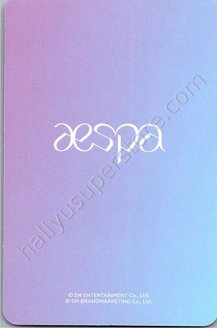 aespa - Ningning - Lightsticks (All) lightstick merch photocard round 1 version 1