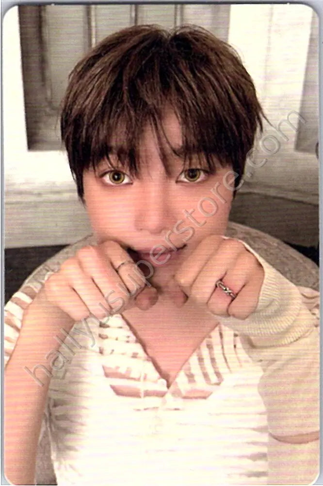 &amp;TEAM - EJ - Mark on Me A version album photocard solo jacket version