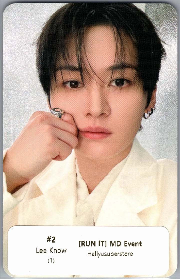 Stray Kids - Stray Kids World Tour [Run it] Official MD Event Photocard [26.07.23][Restocked 07/24]