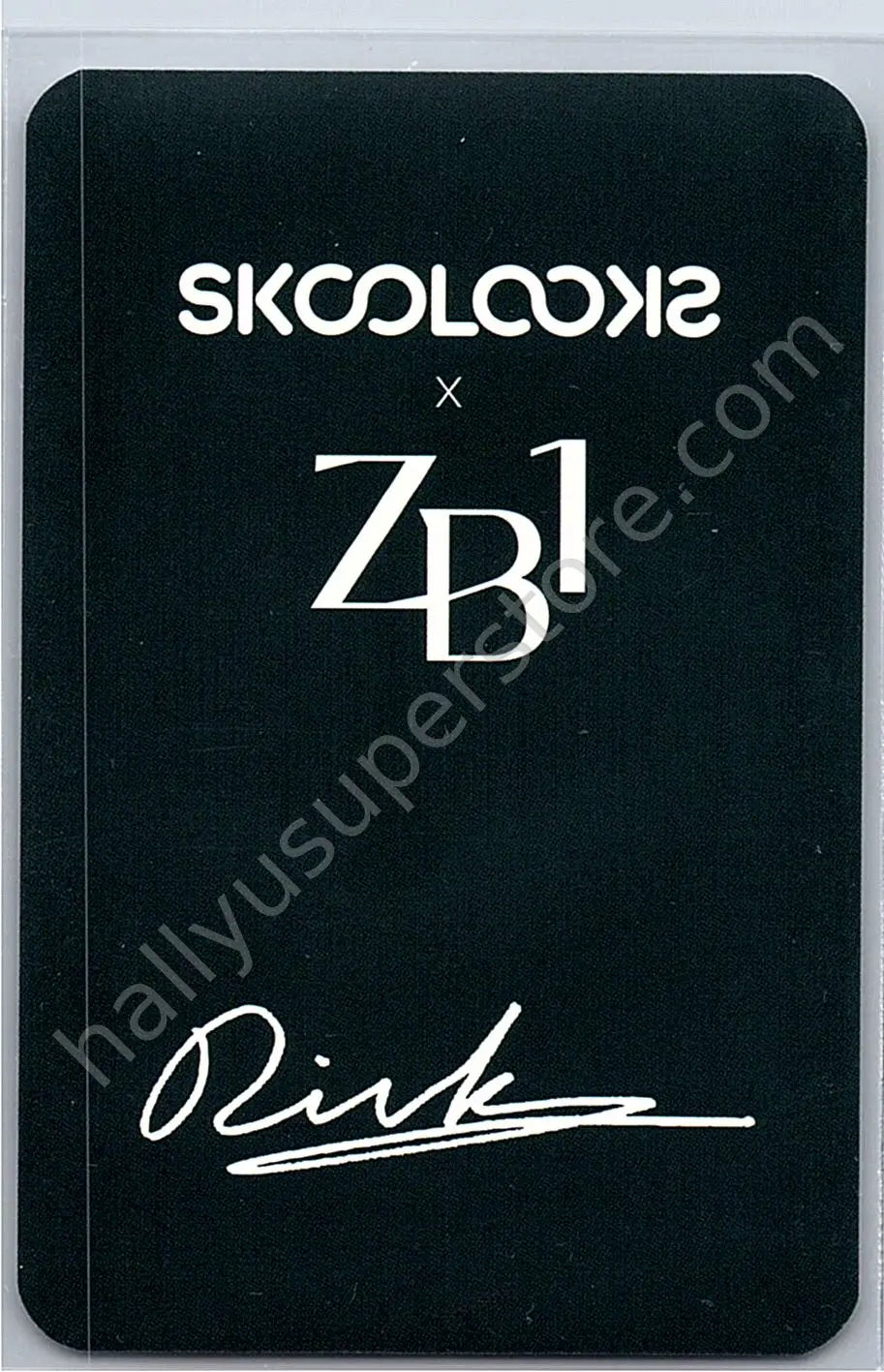 ZEROBASEONE - Ricky - ZB1 x Skoolooks brand collaboration round 2