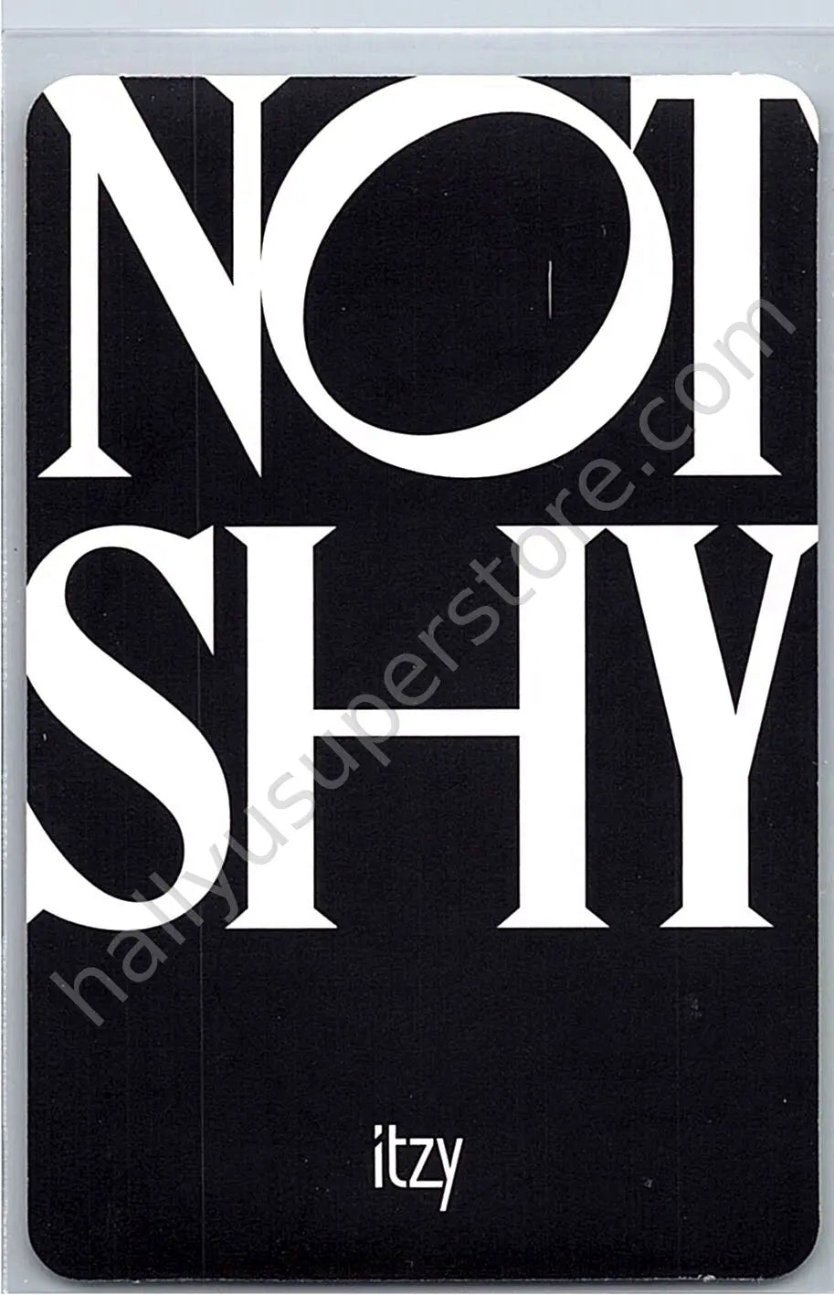 ITZY - Chaeryeong - NOT SHY album photocard