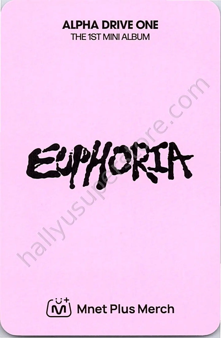 ALPHA DRIVE ONE - Junseo - EUPHORIA fansign mnet plus offline
