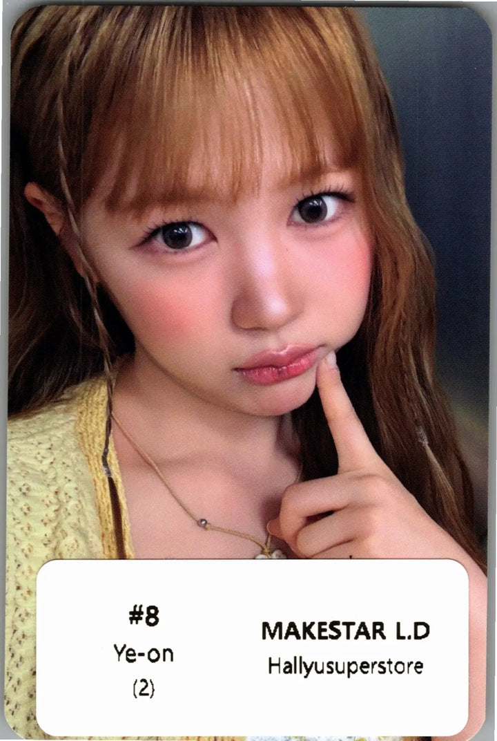 Hearts2Hearts "Lemon Tang" - Makestar Lucky Draw Event Photocard [26.08.18]