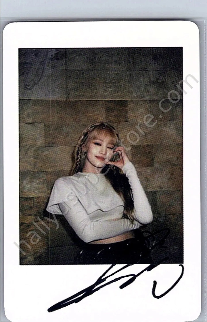 i-dle - Minnie - (G)I-DLE - Miyeon - I Love Album withmuu lucky draw round 1 polaroid