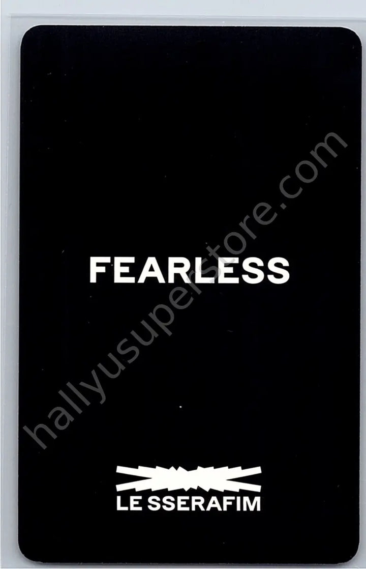 LE SSERAFIM - Huh Yunjin - FEARLESS Album pre-order benefit (pob) weverse japan