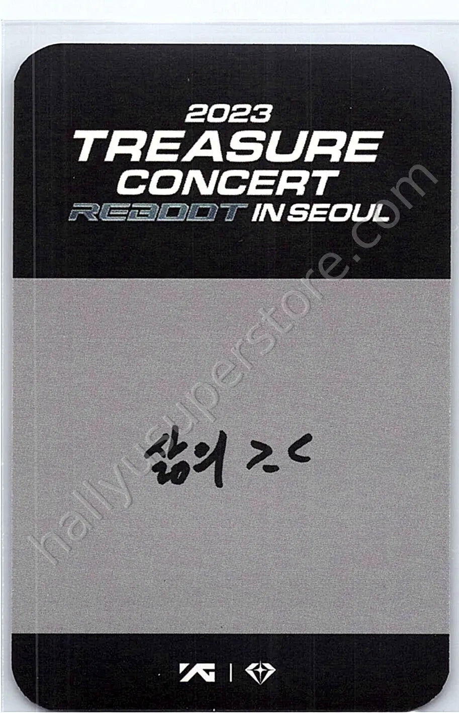TREASURE - Jihoon - 2023 TREASURE CONCERT [REBOOT] IN SEOUL [TEU-BINGO] EVENT
