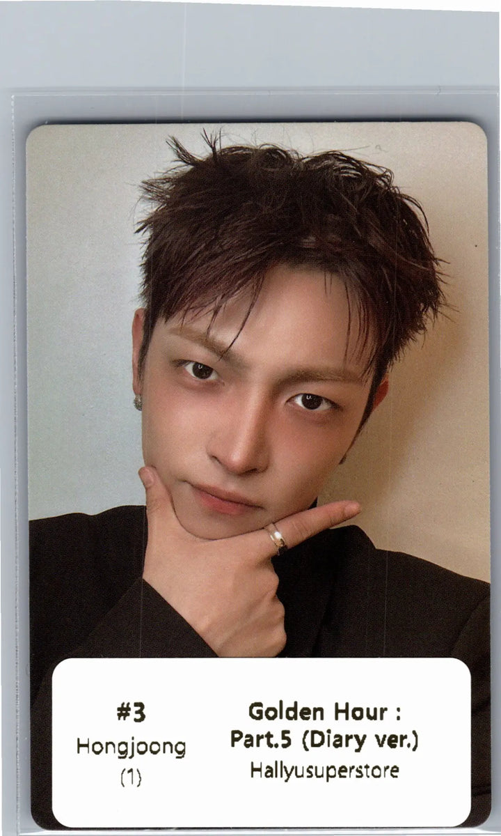 ATEEZ "GOLDEN HOUR : Part.5" - Official Photocard (Diary ver.) [26.06.26]