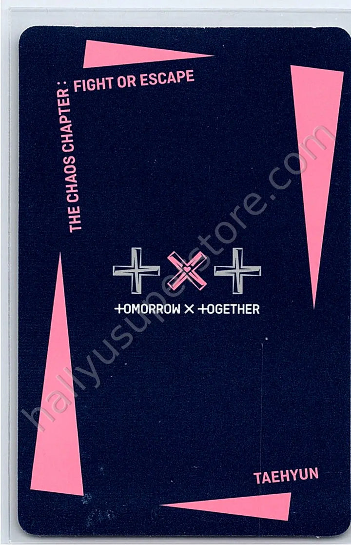 TOMORROW X TOGETHER - Taehyun - The Chaos Chapter: Fight or Escape album photocard escape together version