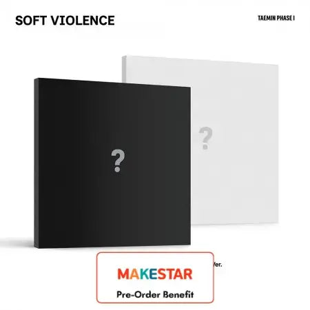 [Pre-Order] TAEMIN - PHASE I : Soft Violence (PHOTO BOOK Ver.) + Pre-Order Benefit (Choose Version)