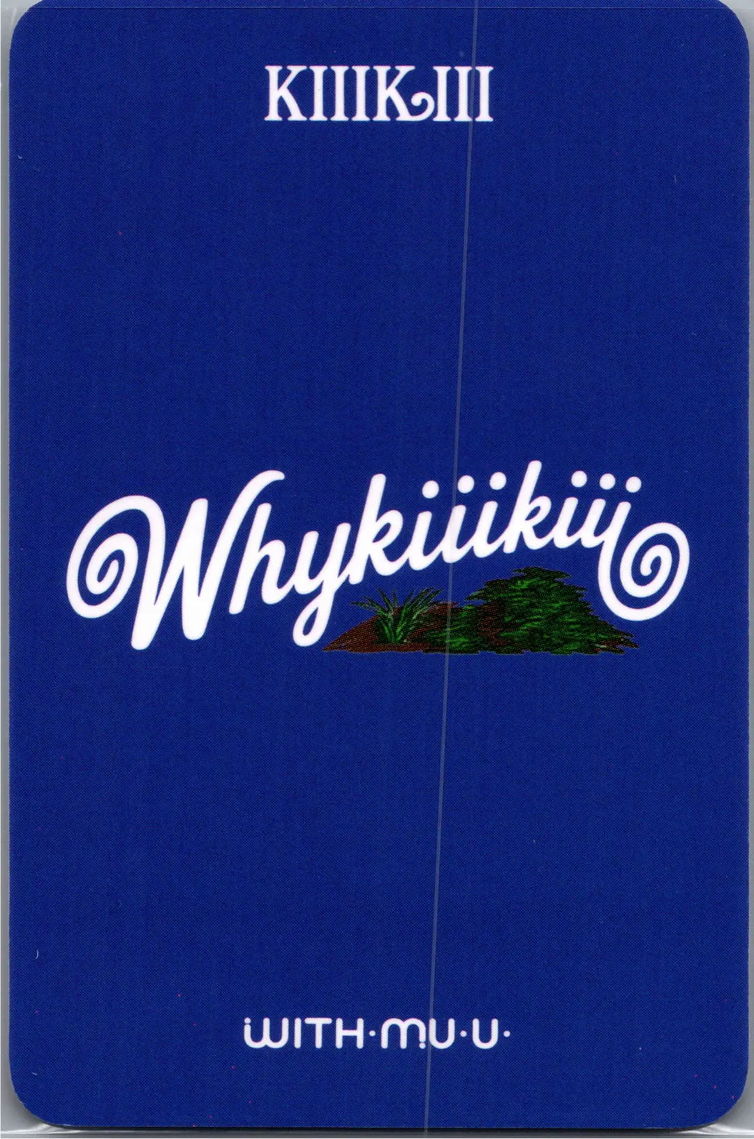 KiiiKiii "WhyKiiiKiii" - Withmuu Lucky Draw Event Photocard, Polaroid type Photocard [26.08.18]