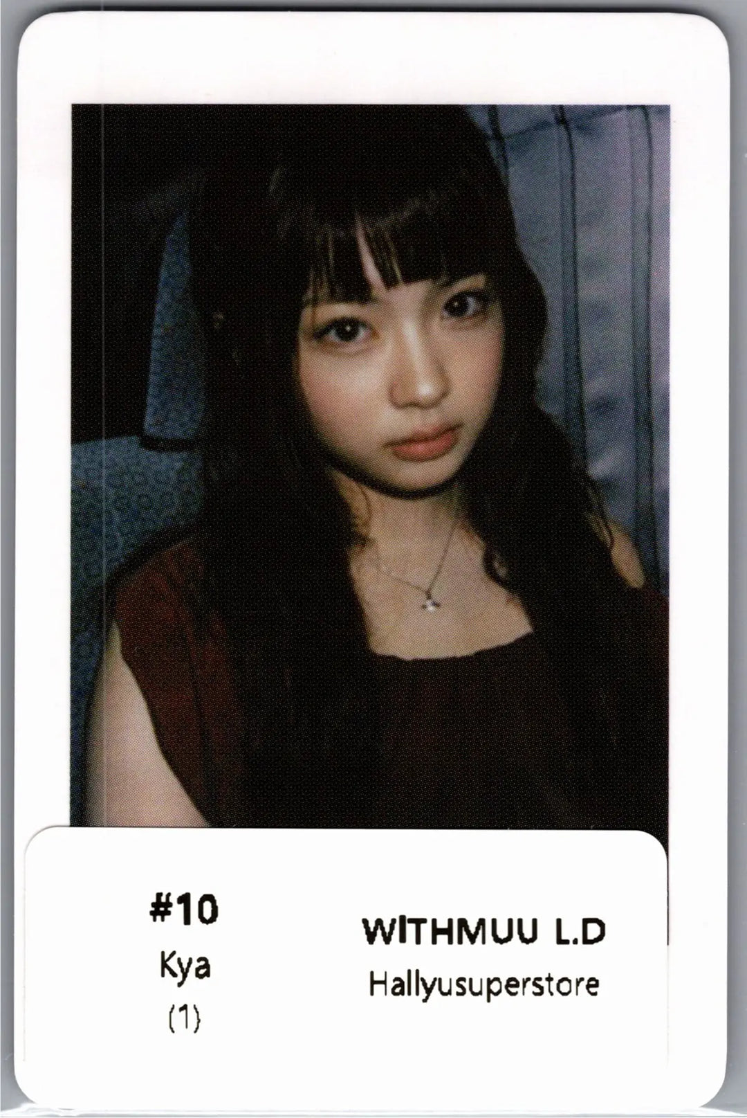 KiiiKiii "WhyKiiiKiii" - Withmuu Lucky Draw Event Photocard, Polaroid type Photocard [26.08.18]