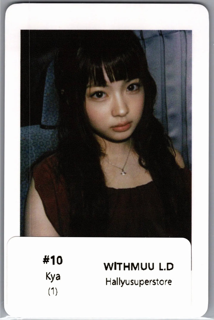 KiiiKiii "WhyKiiiKiii" - Withmuu Lucky Draw Event Photocard, Polaroid type Photocard [26.08.18]