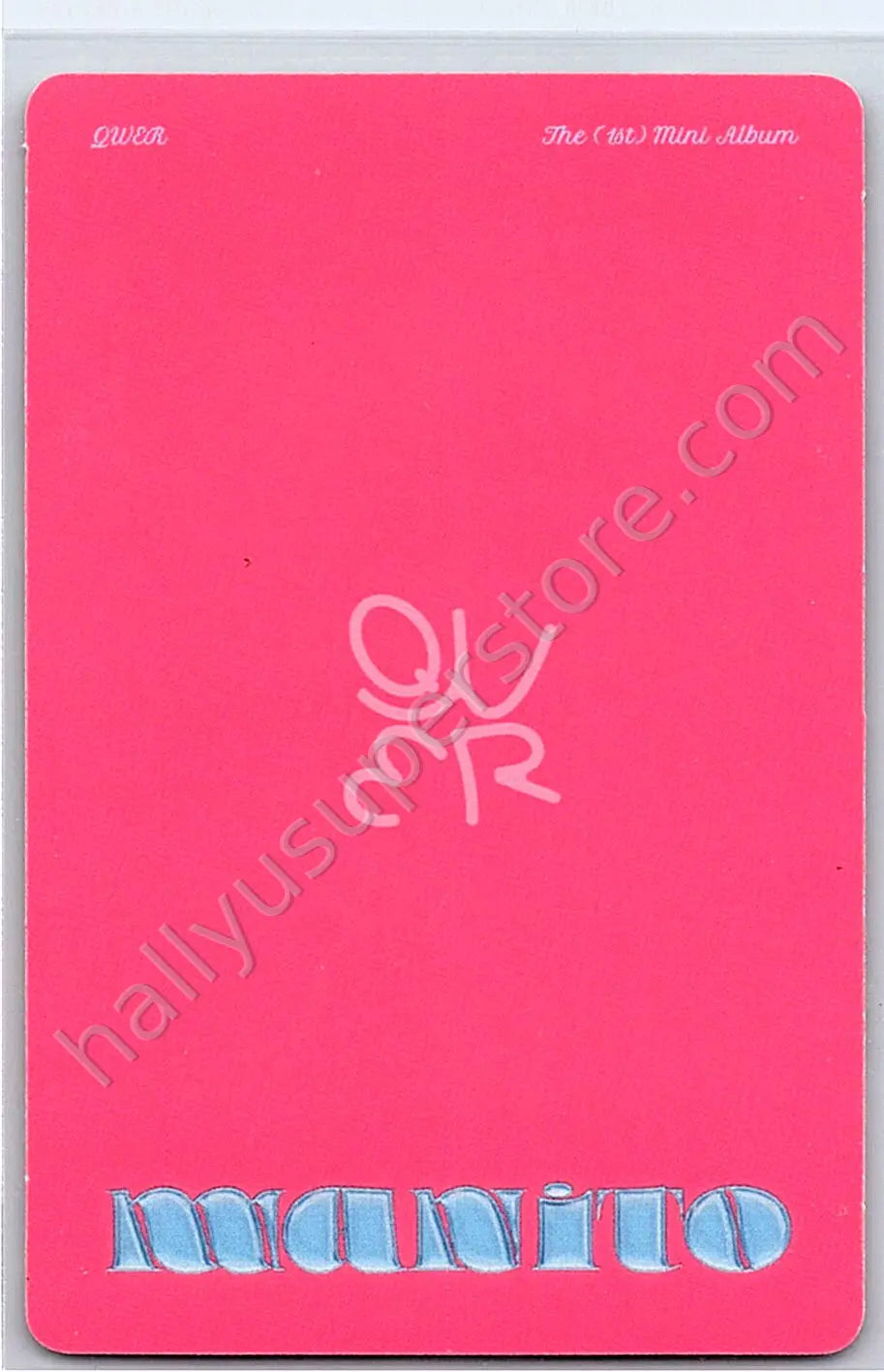 QWER - Magenta - Manito album photocard