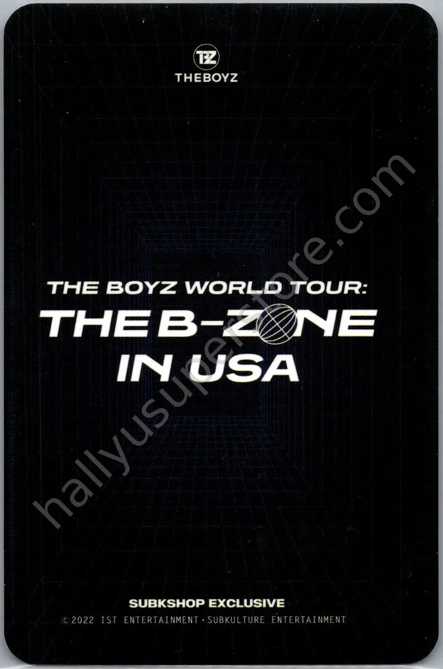 THE BOYZ - Younghoon - World Tour: The B-Zone subk shop tour exclusive US exclusive