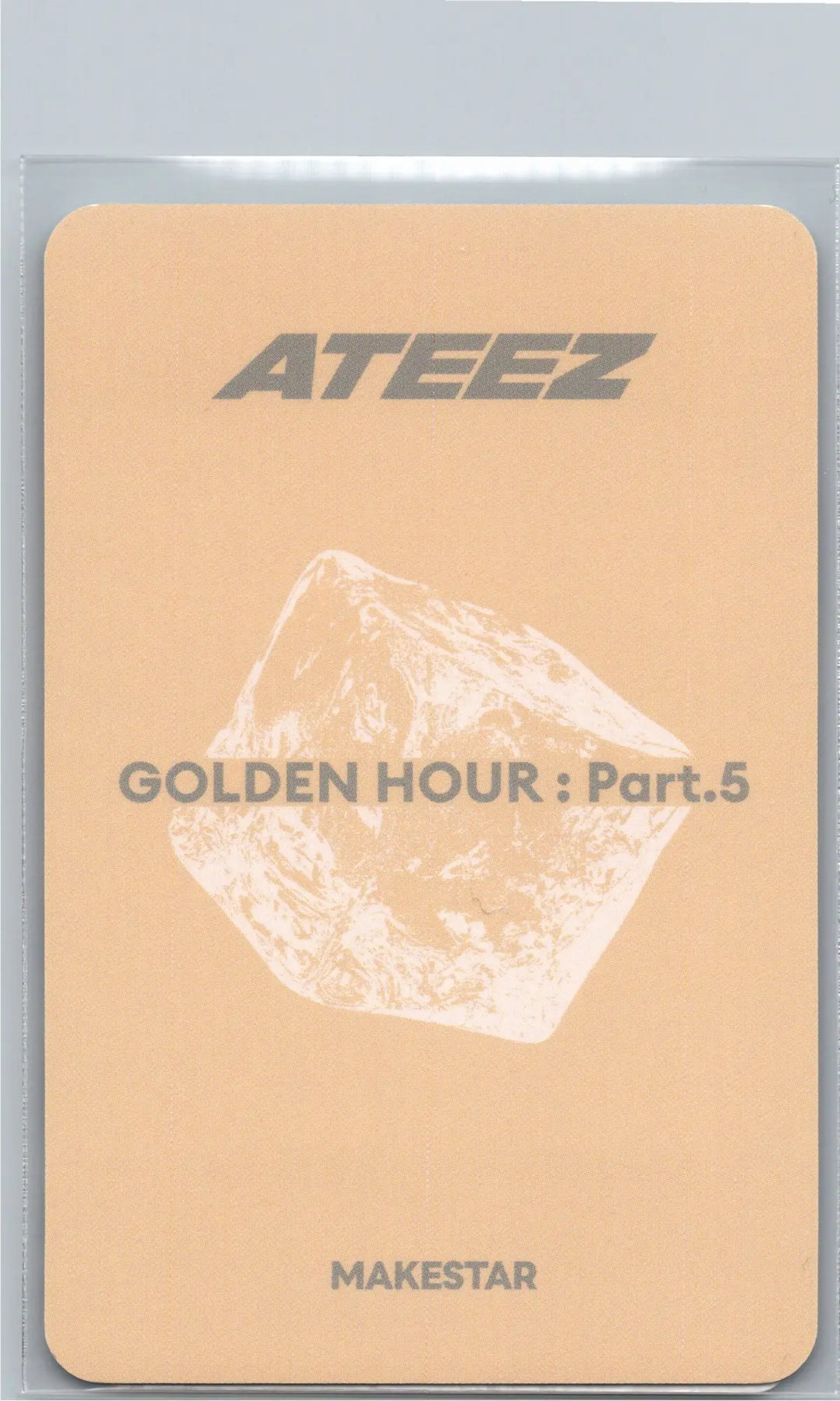 ATEEZ "GOLDEN HOUR : Part.5" - Makestar Lucky Draw Event Photocard [26.06.26]