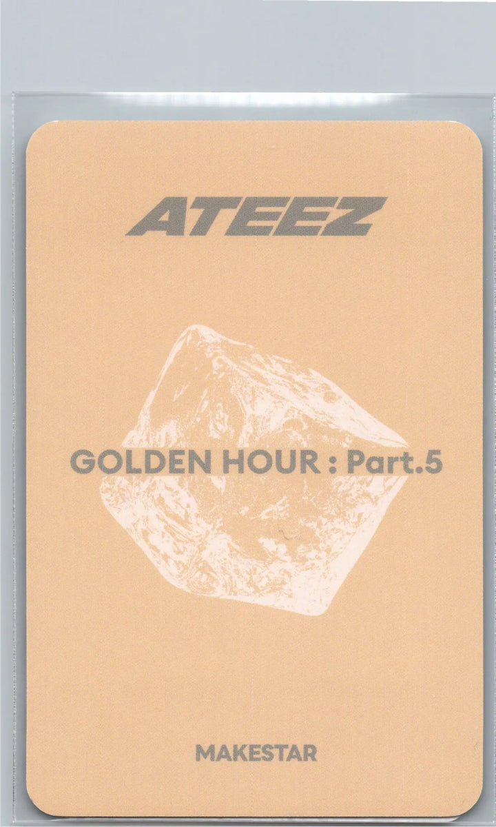 ATEEZ "GOLDEN HOUR : Part.5" - Makestar Lucky Draw Event Photocard [26.06.26]