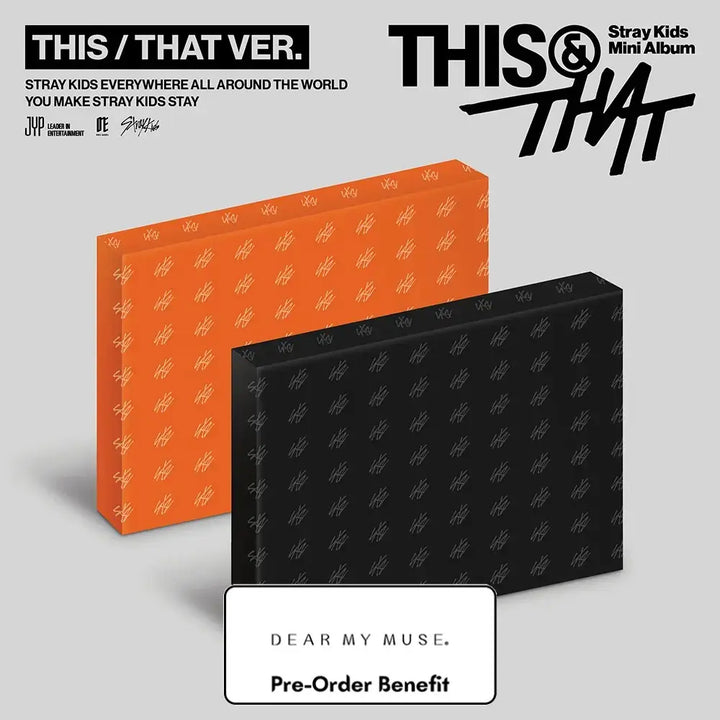 [Pre-Order] Stray Kids - THIS &amp; THAT (THIS VER., THAT VER.) + Pre-Order benefit