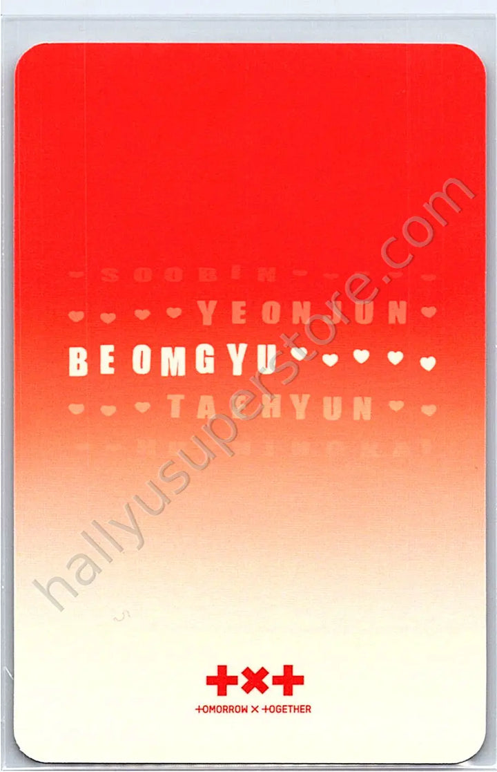 TOMORROW X TOGETHER - Beomgyu - Love Language album photocard