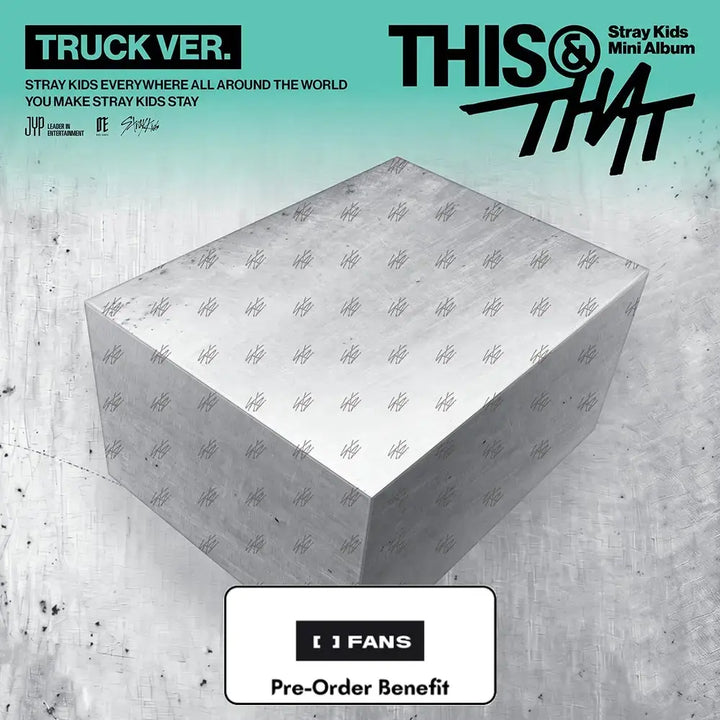 [Pre-Order] Stray Kids - THIS &amp; THAT (TRUCK VER.) + Pre-Order benefit (Choose Version)