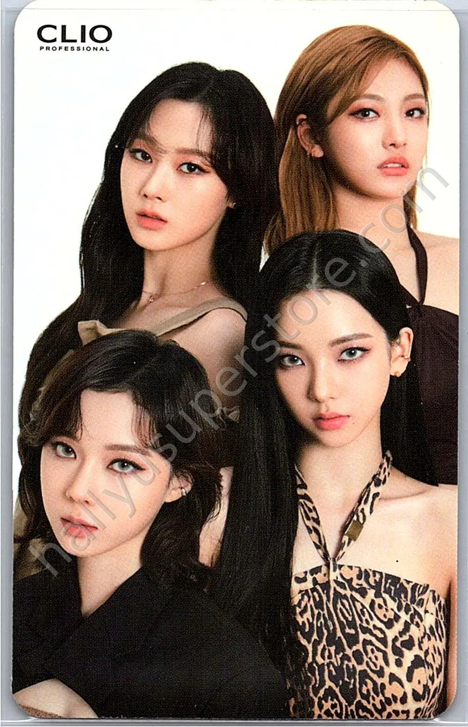 aespa - Winter - AESPA X CLIO double-sided limited edition purchase benefit
