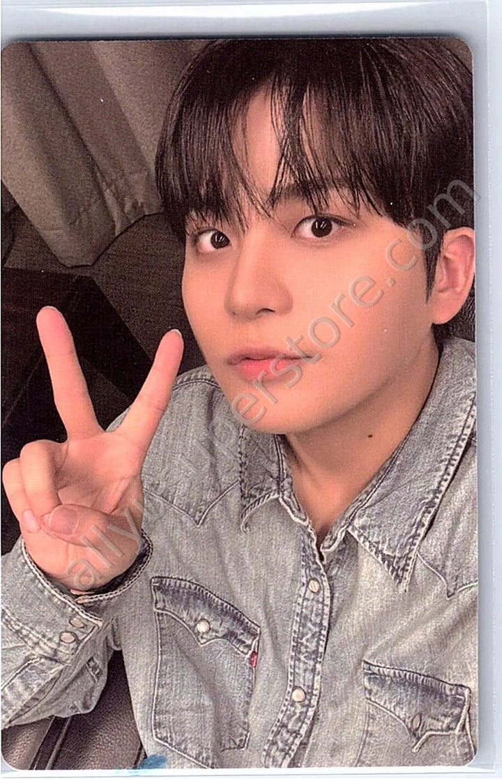 ATEEZ - Jongho - GOLDEN HOUR : Part.4 A version album photocard version 1