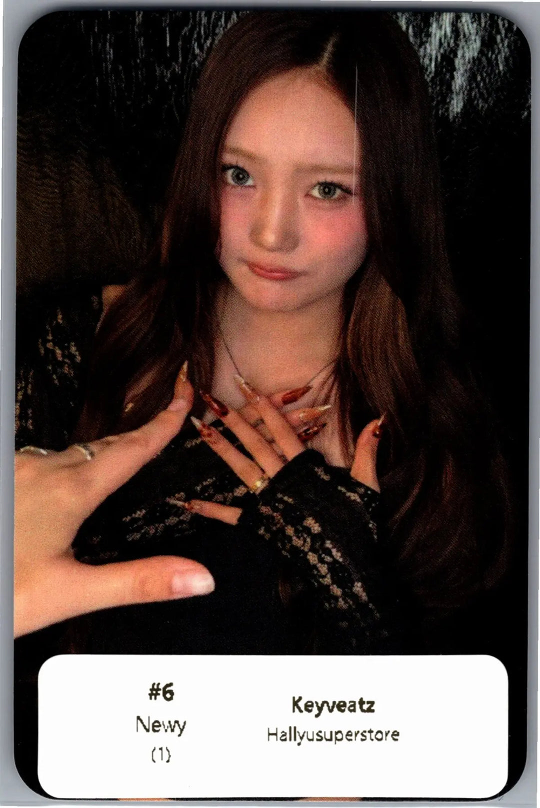 Keyveatz "OXY_GEN" - Naturally Music Fansign Event Photocard [26.08.24]