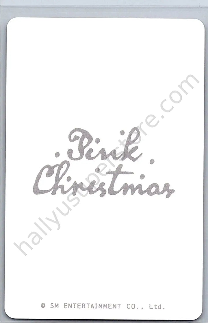 aespa - Unit - Pink Christmas (All) 2024 version random pack trading card