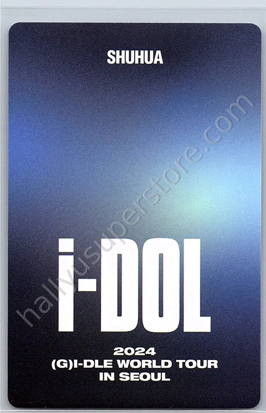 i-dle - Shuhua - 2024 (G)i-dle WORLD TOUR [IDOL] IN SEOUL DVD